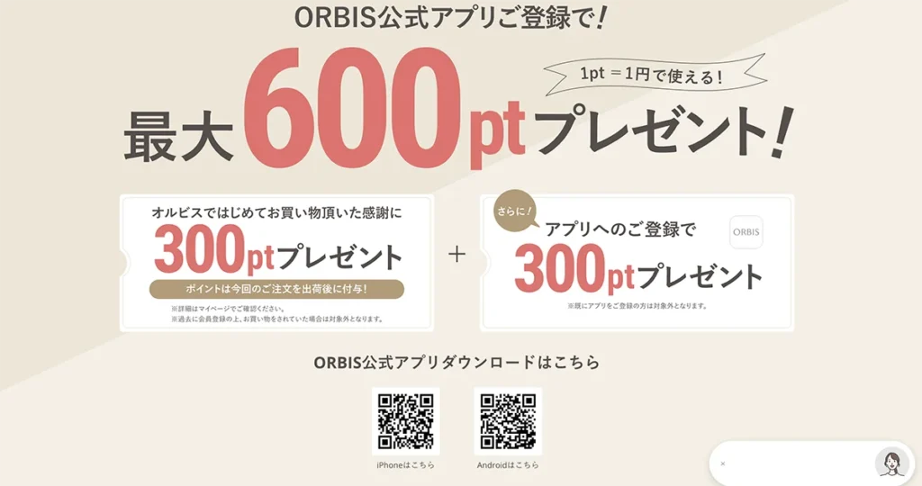 購入特典のポイント